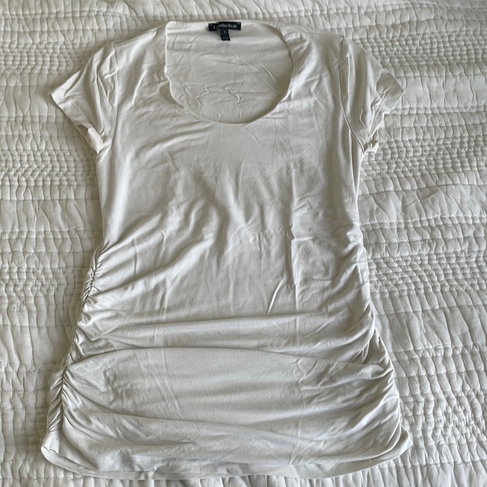 isabella oliver short sleeve maternity top